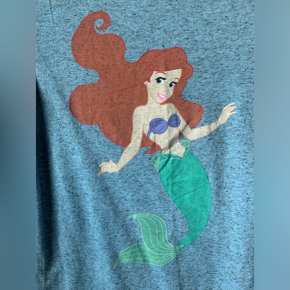 Disney Arial T shirt. Size XS. - Picture 3 of 9
